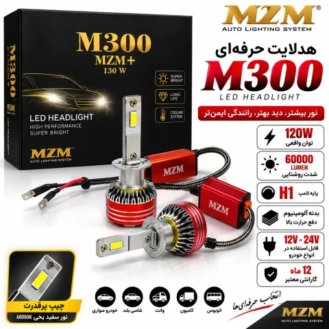 هدلایت m300 پایه h1